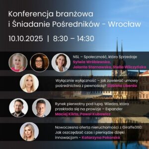 Konferencja branżowa i Śniadanie Pośredników - Wrocław