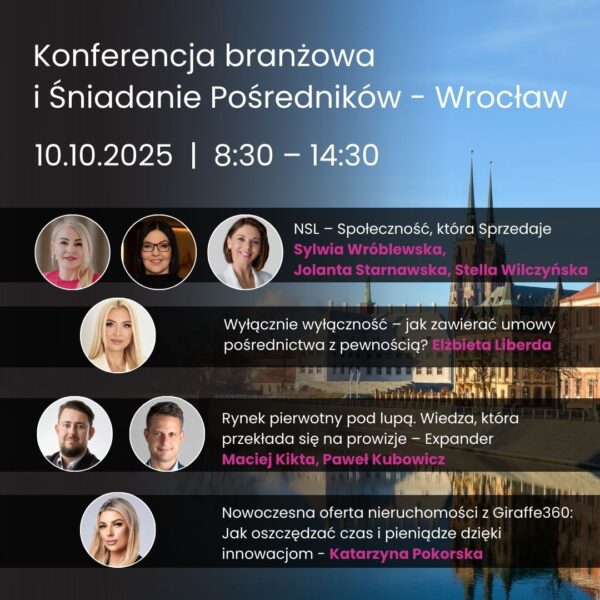 Konferencja branżowa i Śniadanie Pośredników - Wrocław